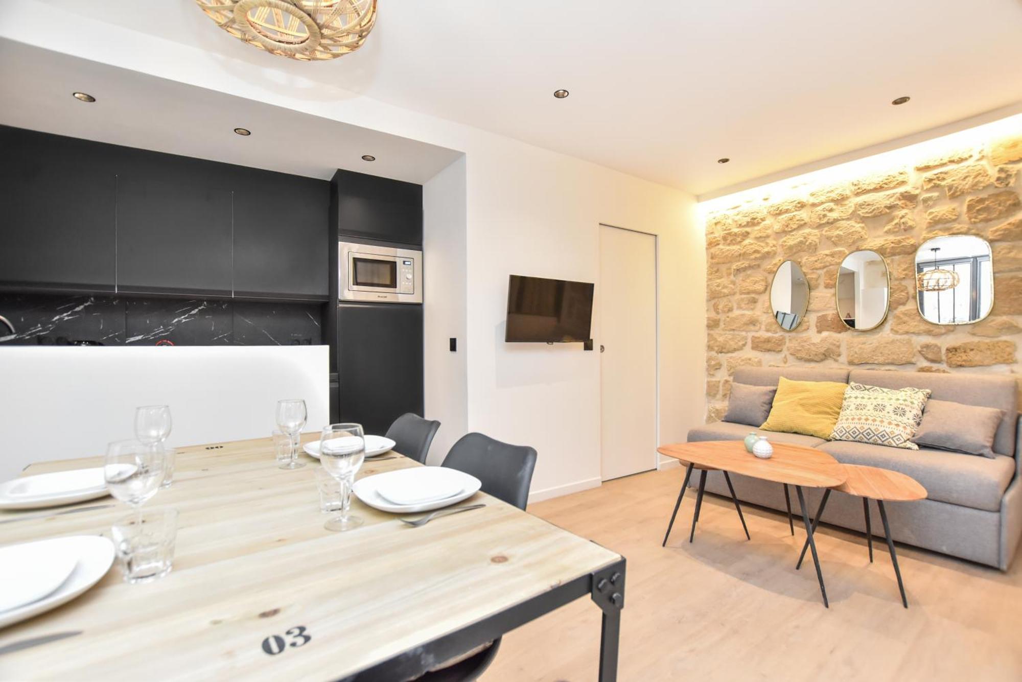 Cozy Apartment - 1Br-4P - Sentier París Exterior foto